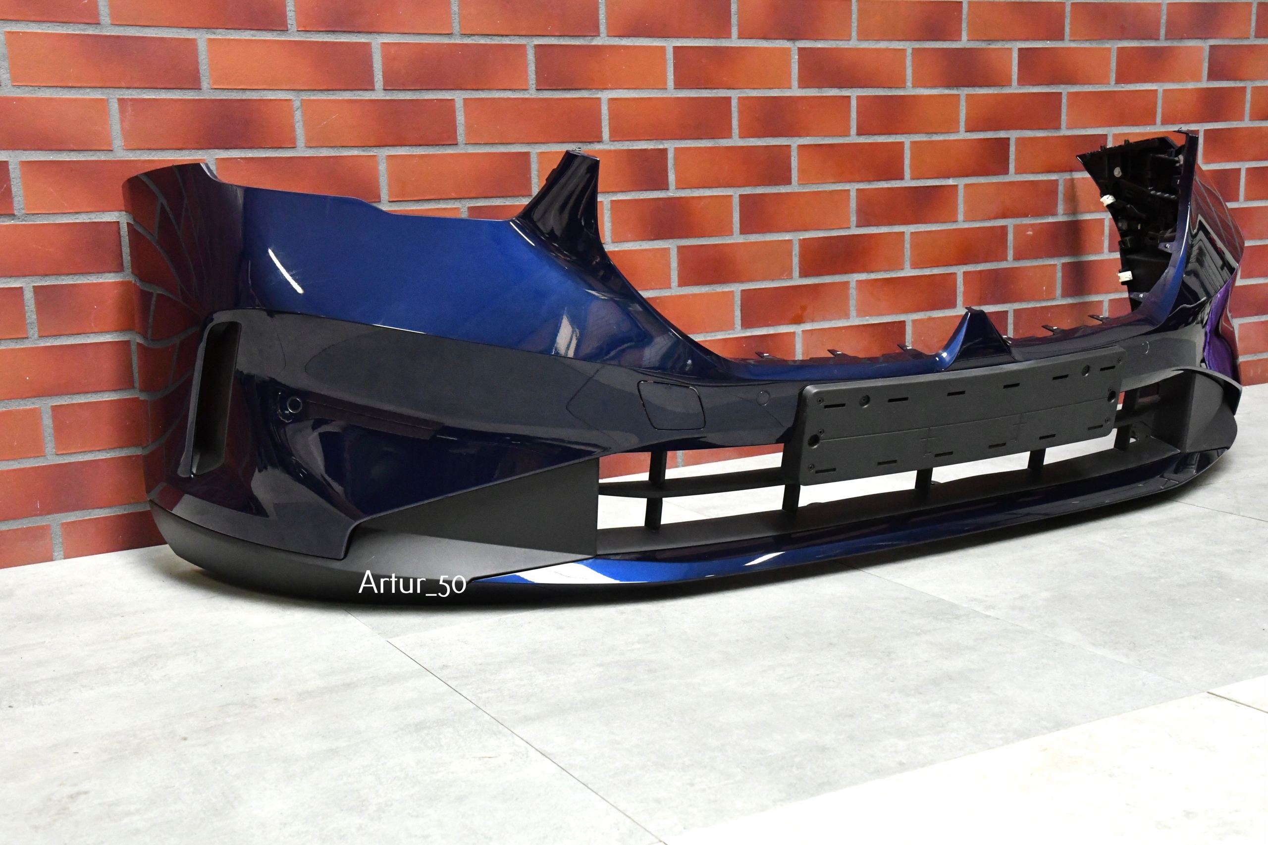 bumper front front BMW 5 G60 G61 TANSANITBLAU
