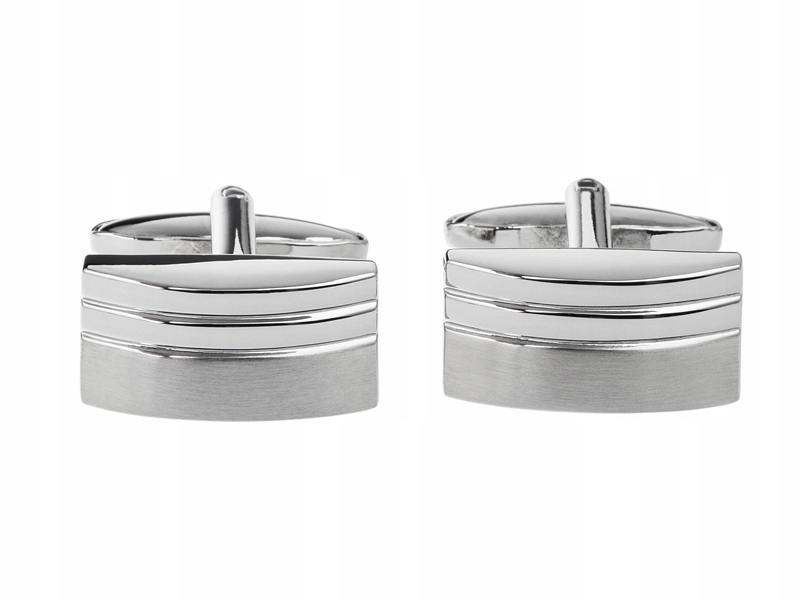 GREG Modne Spinki do Mankietów Koszul PUDEŁKO d76