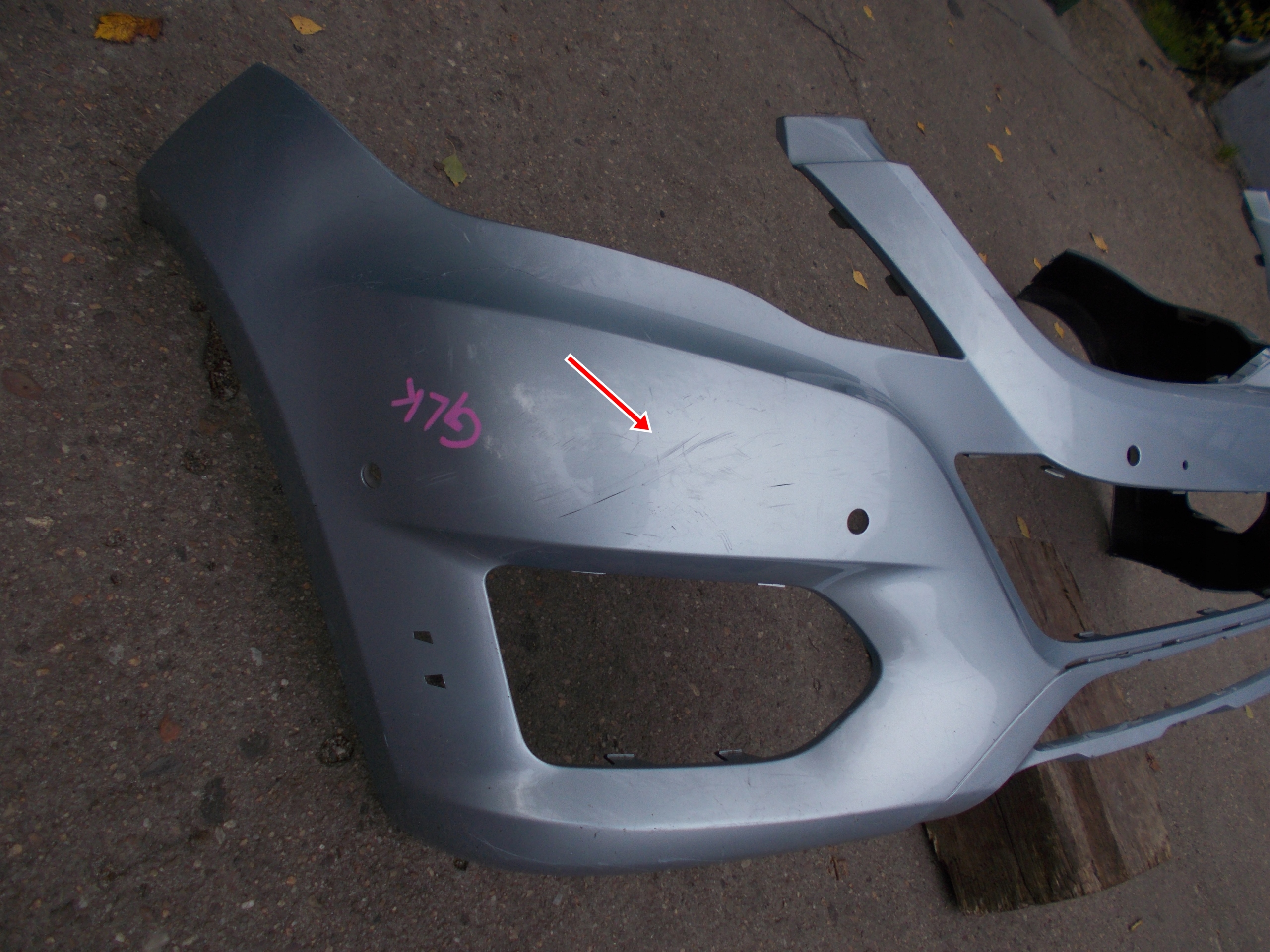 MERCEDES GLK bumper front below PDC EU