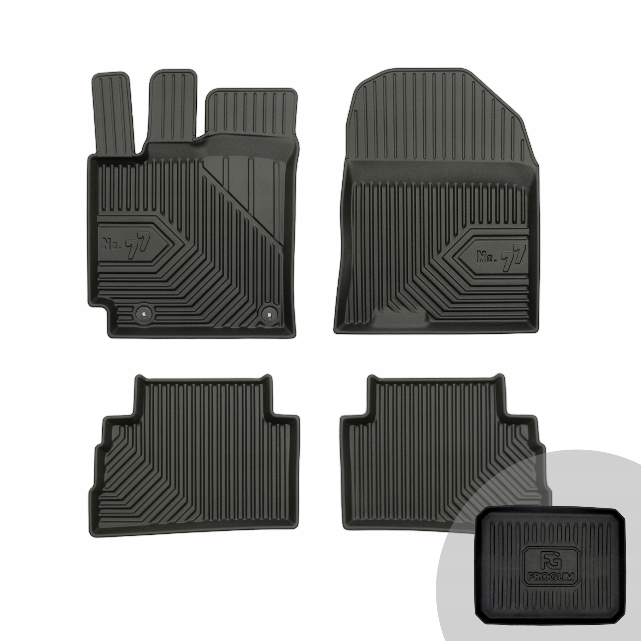 Frogum Koberce do auta pro Hyundai Kona od roku 2017