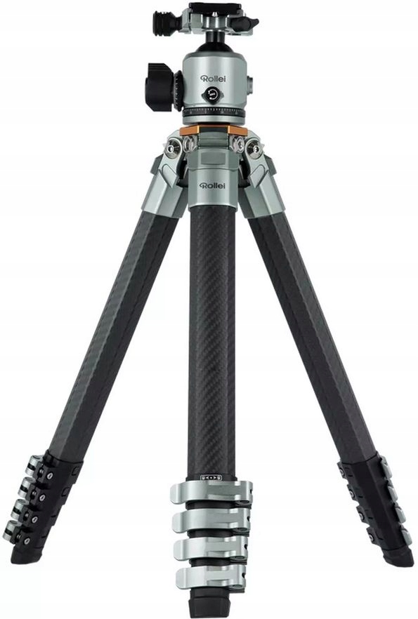 Rollei Lion Rock Traveler Pro Carbon Statyw do 20kg Głowica Kulowa 160cm