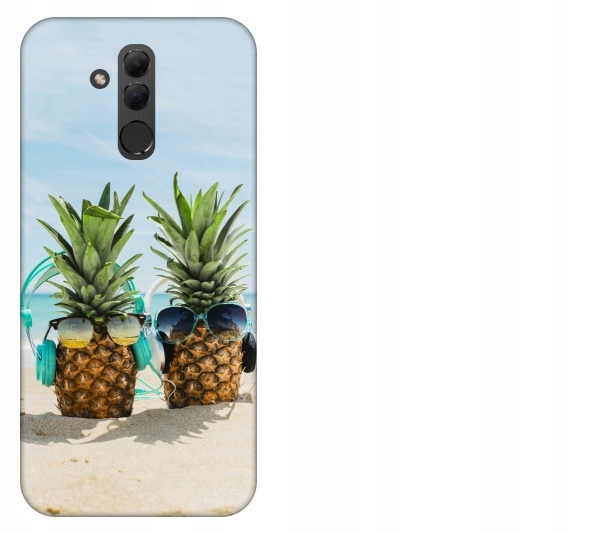 

Etui pokrowiec Huawei Mate 20 Lite Ananas w okular