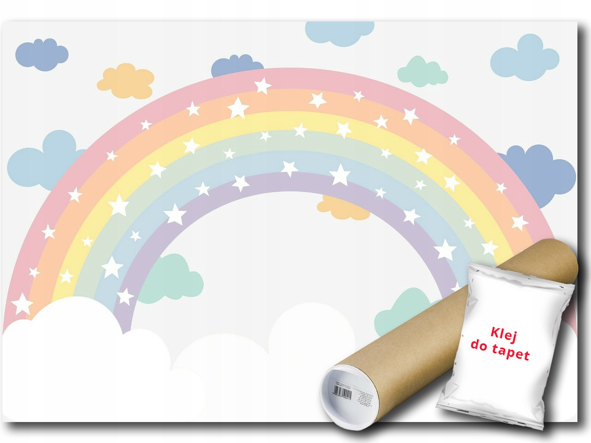 Fototapeta Vliesová Duha Hvězdičky Nebe 368x254