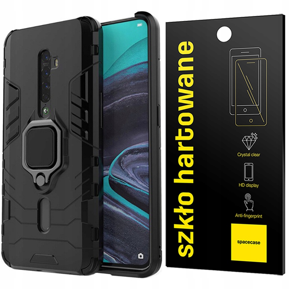 

Etui Case X-ring Do Oppo Reno 2 Pełne Szkło