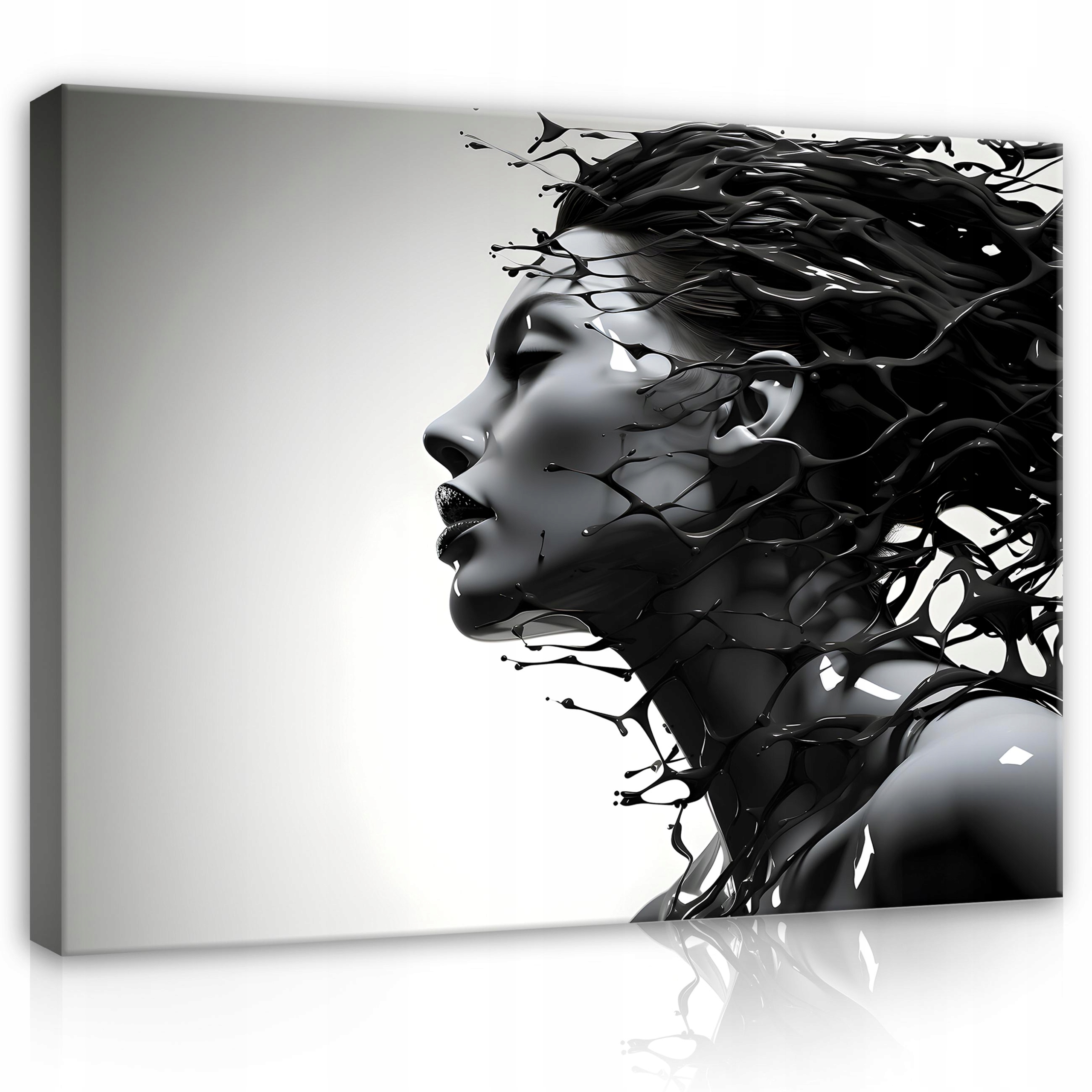 Obraz Žena Abstraktní Plátno Do Obývacího Pokoje Ložnice Koupelny 100x70