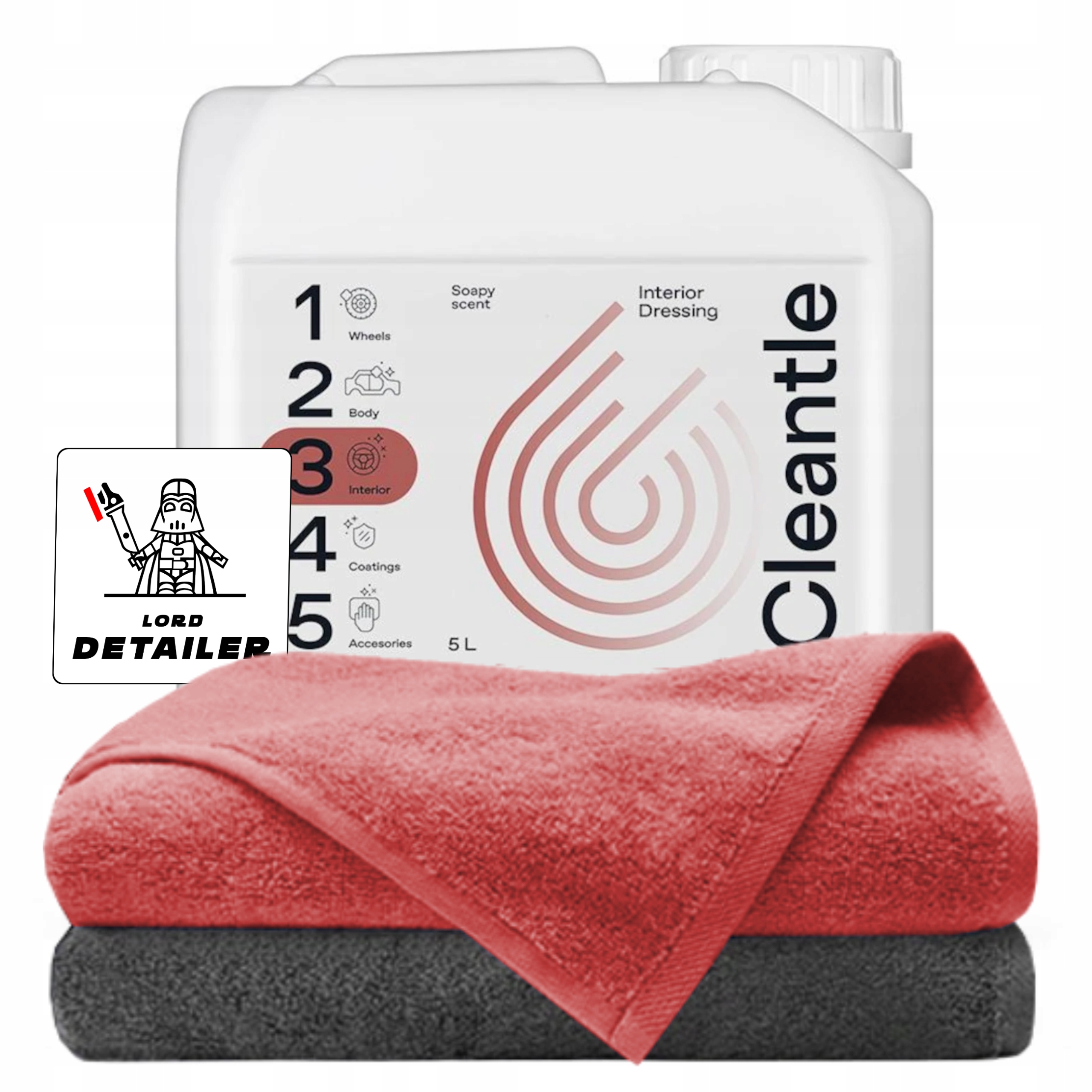 Cleantle Interior Dressing Na Ochranu Plastov Kokpitu Auto 5000 ML