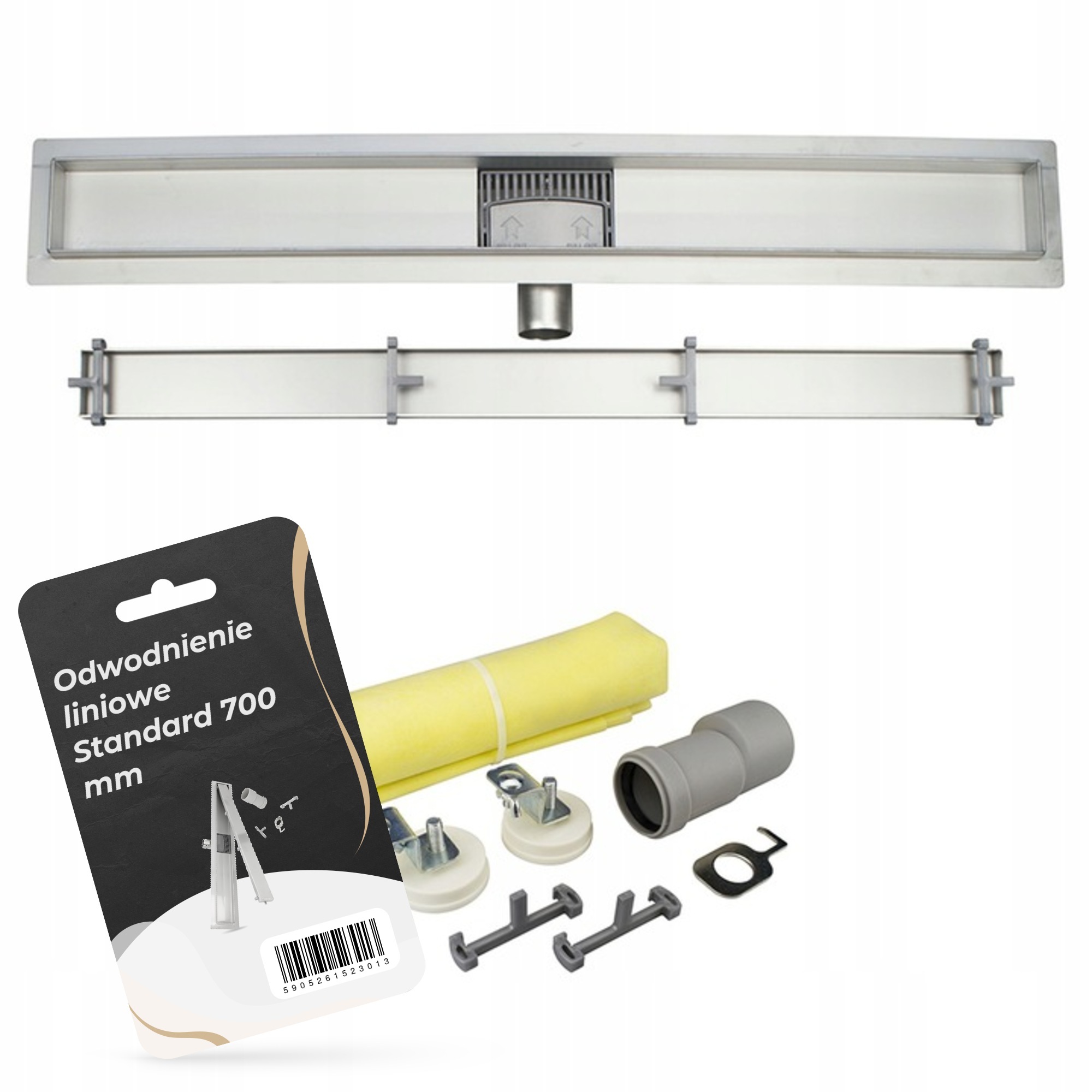 Sprchová vanička do koupelny, ocel 700 mm Ns