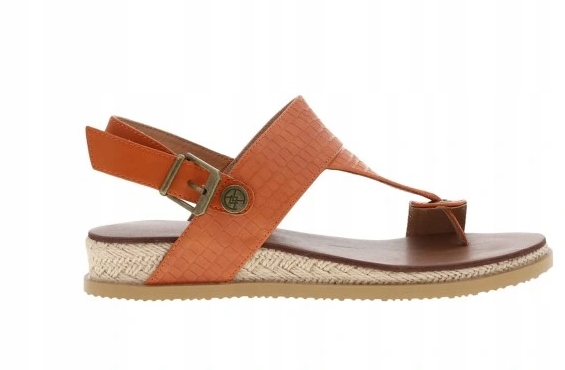 Chattawak Oranžové Eko Kůže Klasické Sandály 41 J1A