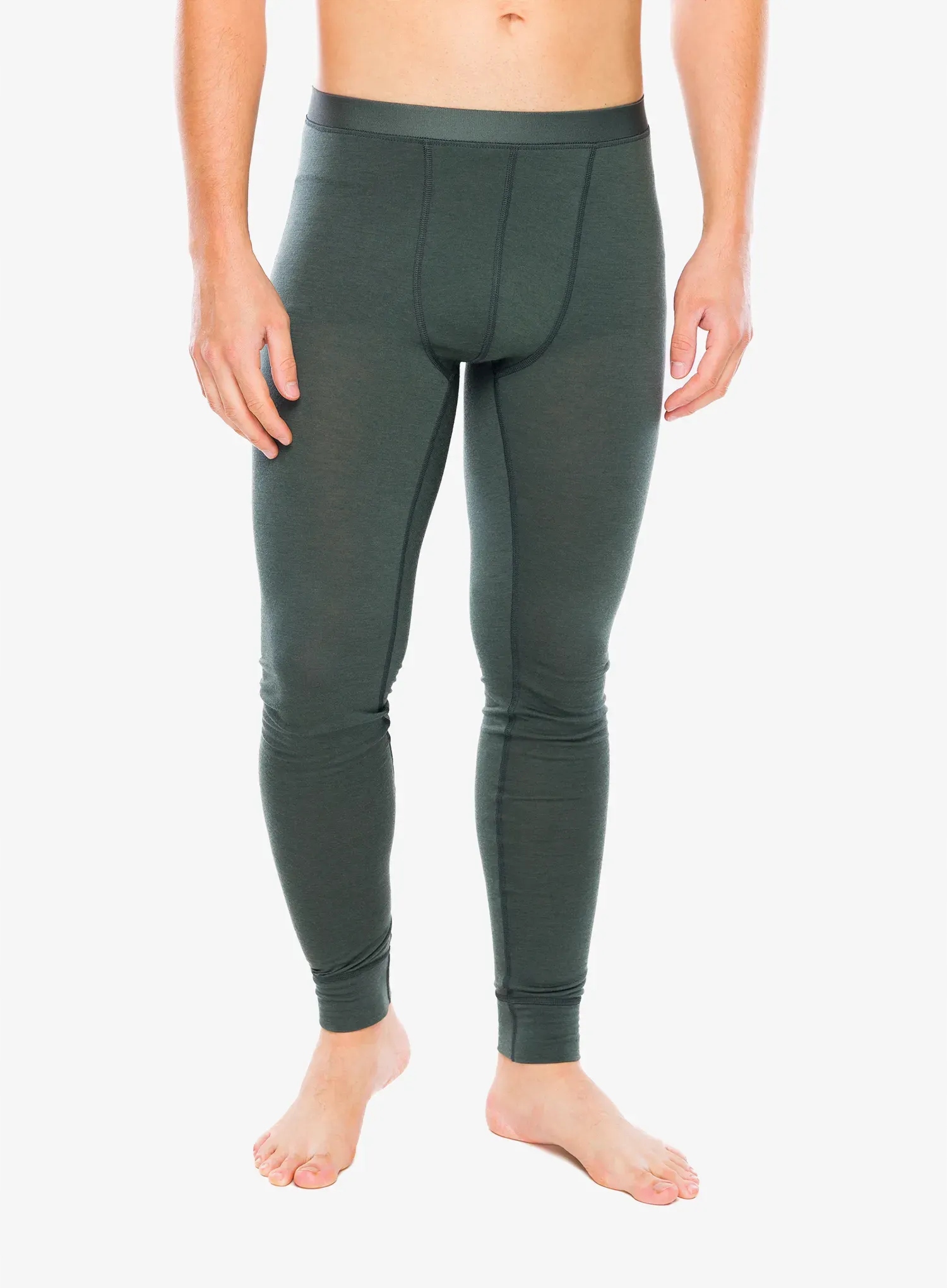 Termoaktivní legíny Odlo Merino 200 Bl Bottom Long urban chic S