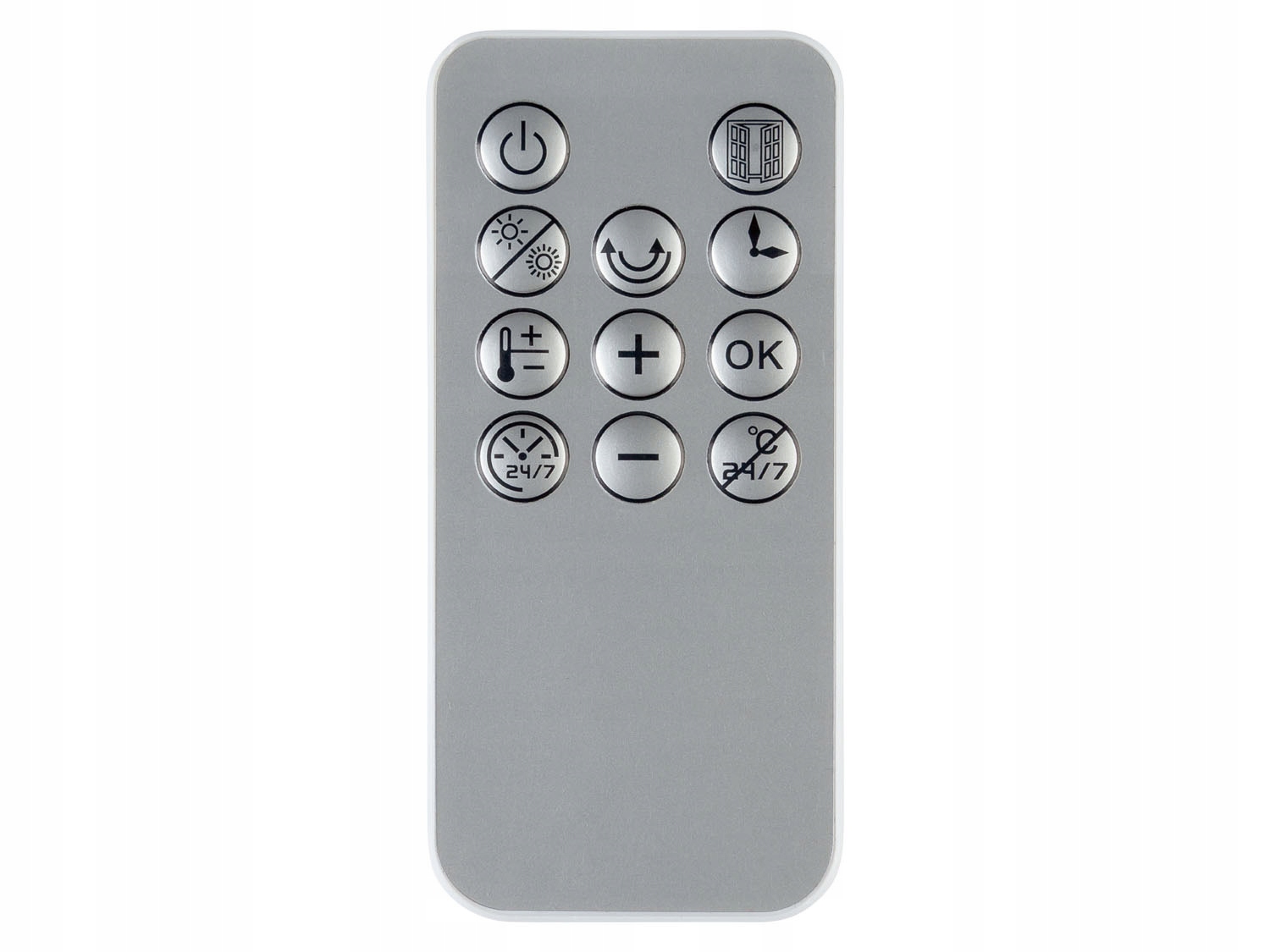 Grzejnik TERMOWENTYLATOR 2000W 19x565mm kurtyna powietrzna pilot Moc grzewcza 2000 W