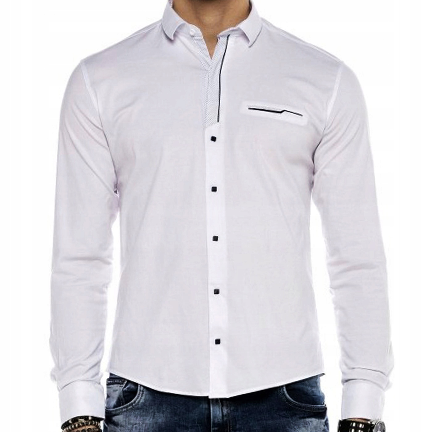 Pánská Elegantní košile Cipo Baxx Bavlněná