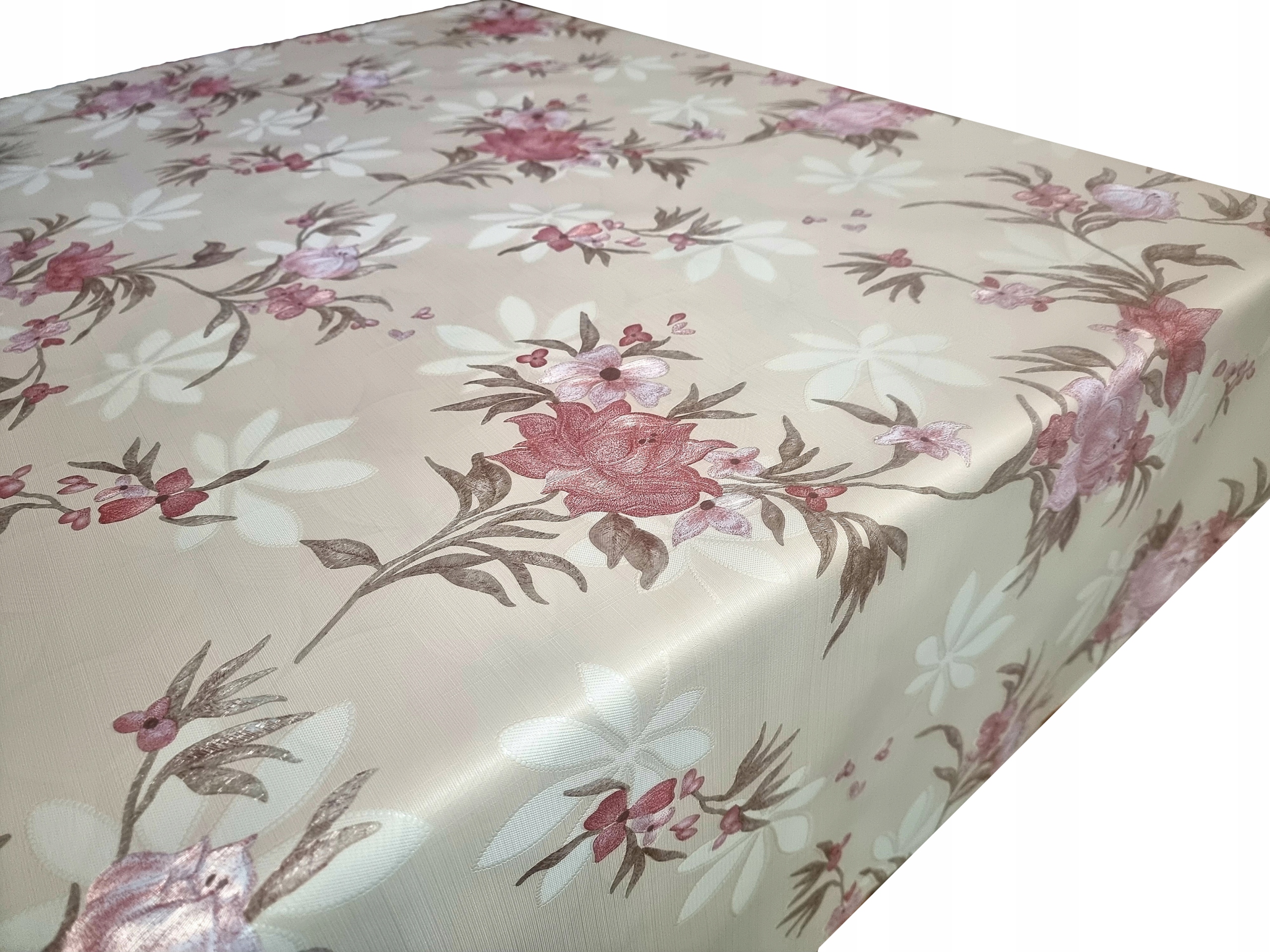 CERATA OBRUS ELEGANCKA TKANINA NA METRY WZORY 140