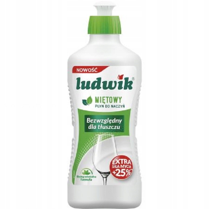 

Płyn do naczyń Ludwik 900 g Miętowy