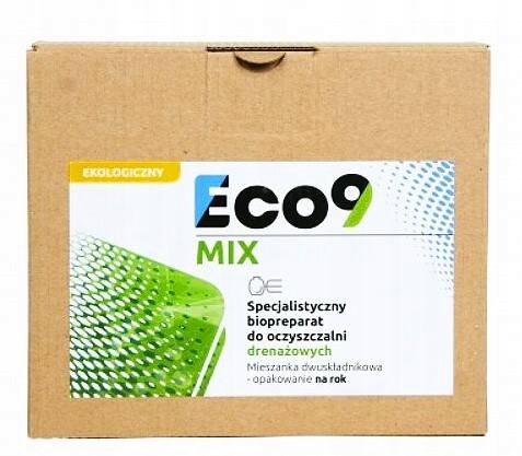 Eco9 MIX 2KG Bakterie w saszetkach na cały rok