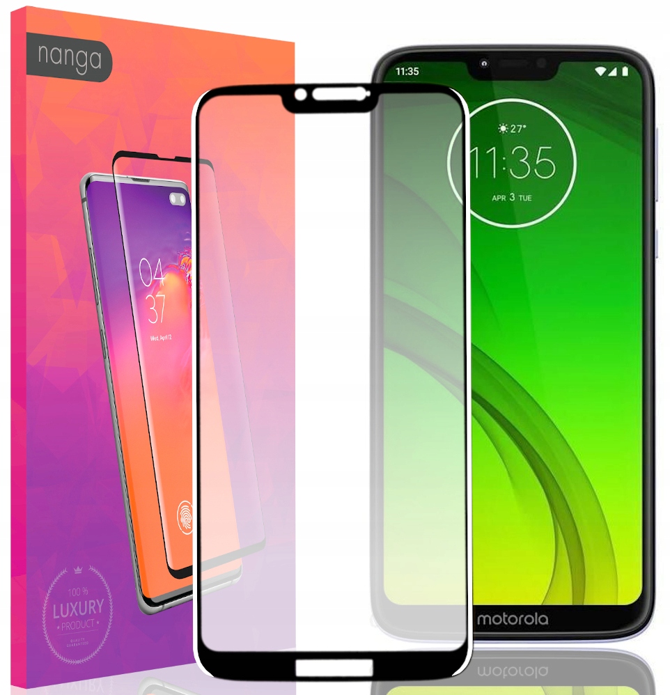 

Szkło Hartowane Do Motorola Moto G7 Power Pełne