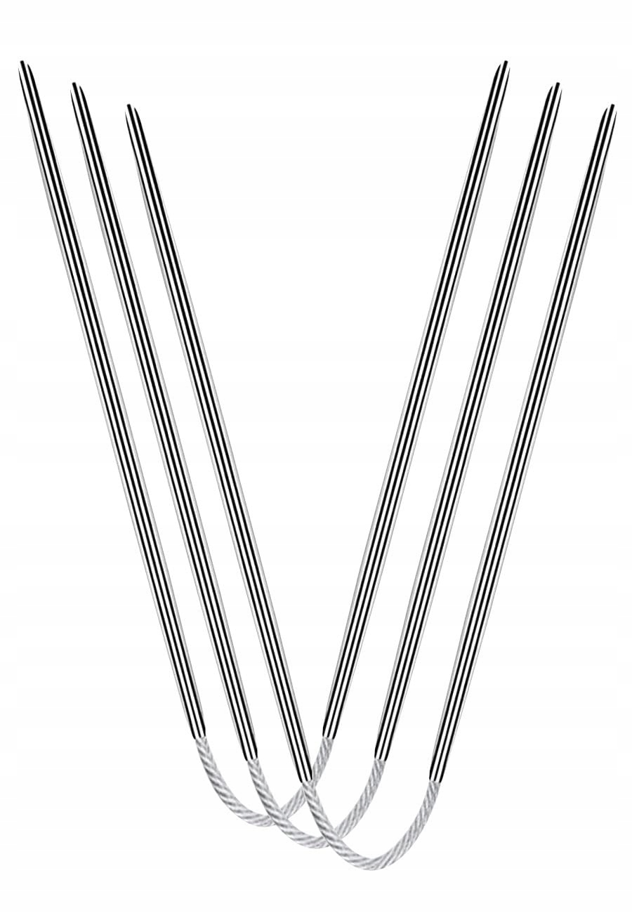 Dráty na ponožky 21cm Sada drátů 2 mm Molkor Metal Circular Pletení