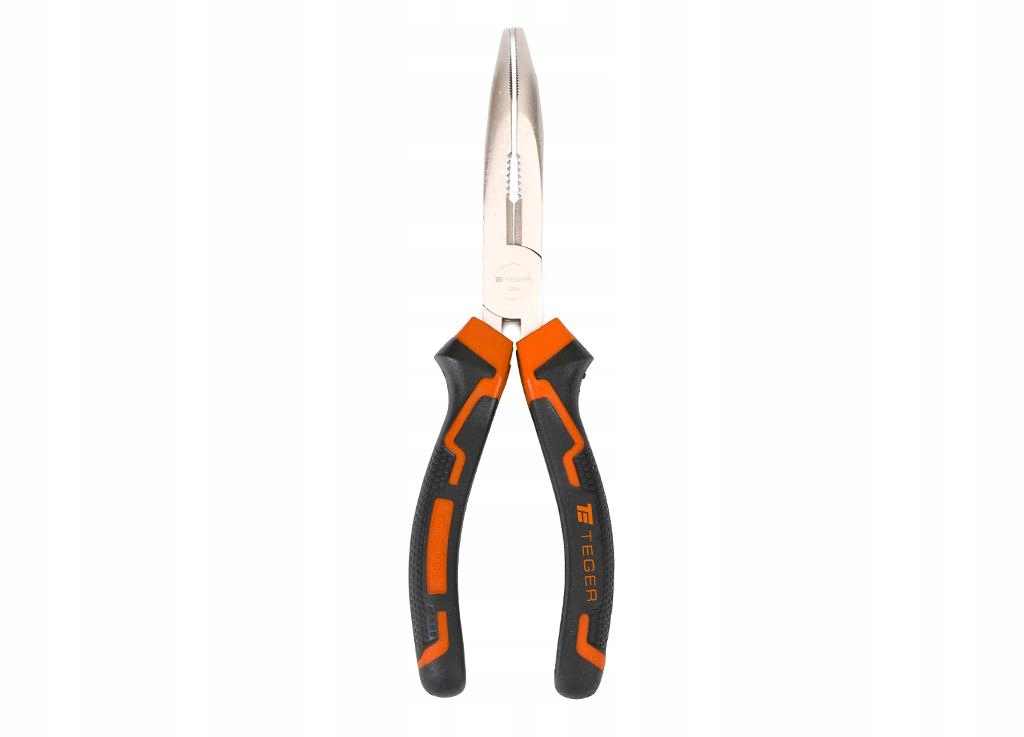 Szczypce wydłużone - odgięte 200 mm / TEGER Marka Teger