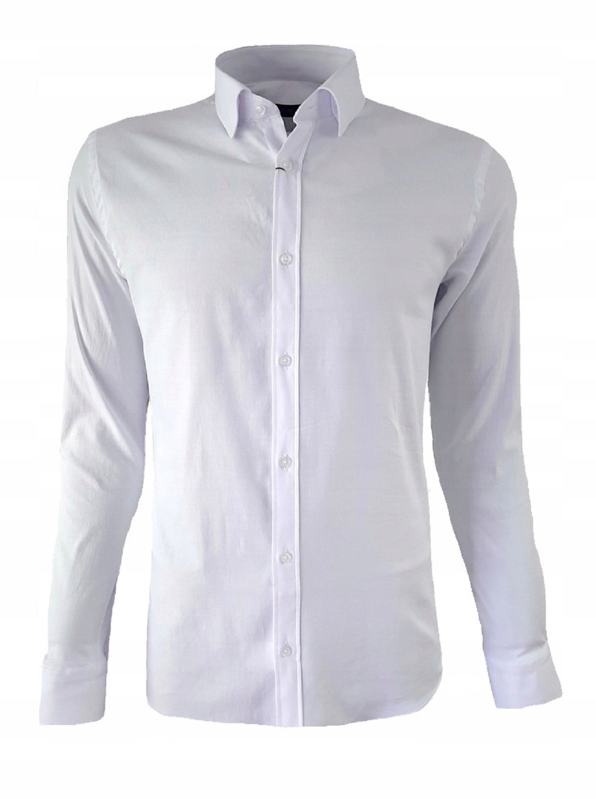 

Koszula męska biała garbardyna slim anagre 2XL