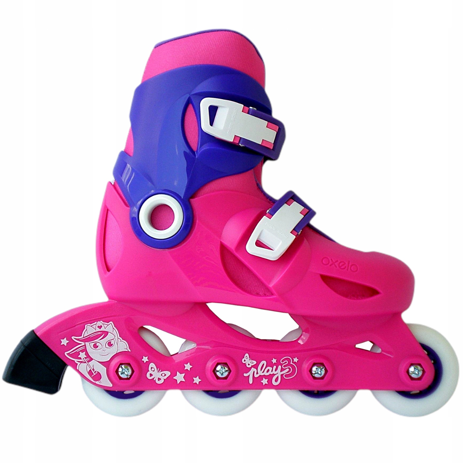 

Rolki dla dziewczynek na klamry Kid Rosa 28-29-30