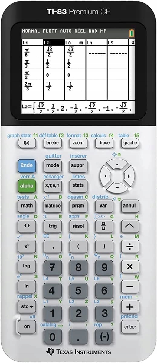 Calculatrice Texas TI-83 Plus