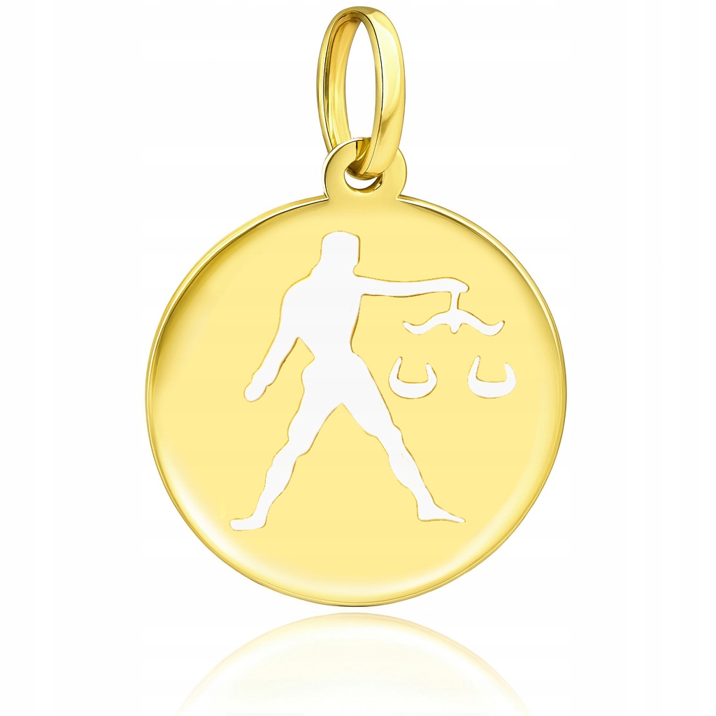 Zlatý přívěsek Váhy Au585 Znamení Zodiaku