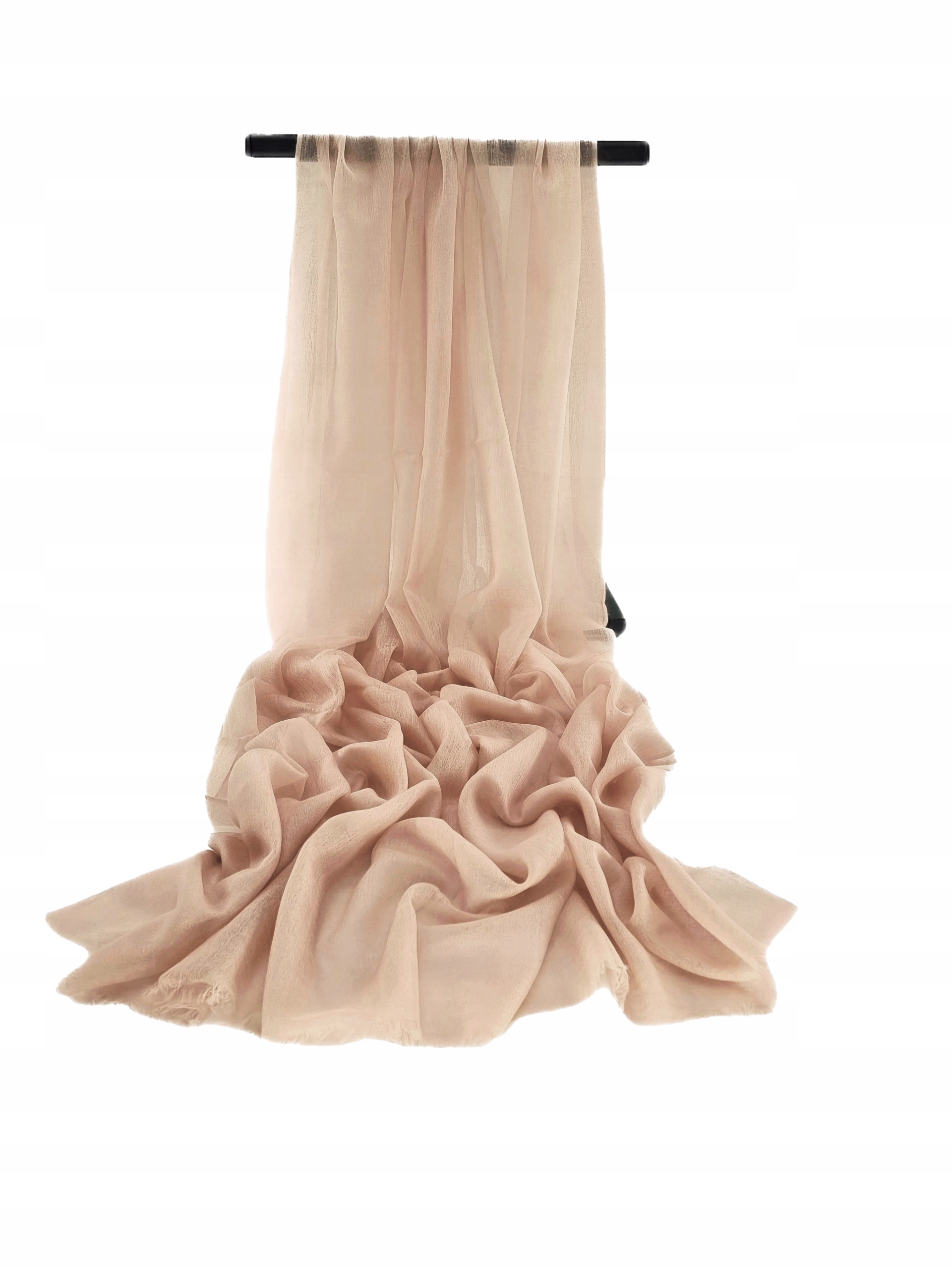 SZAL KASZMIROWY 100% KASZMIR MARKOWY SZAL JAKOŚĆ Q Kolor beżowy