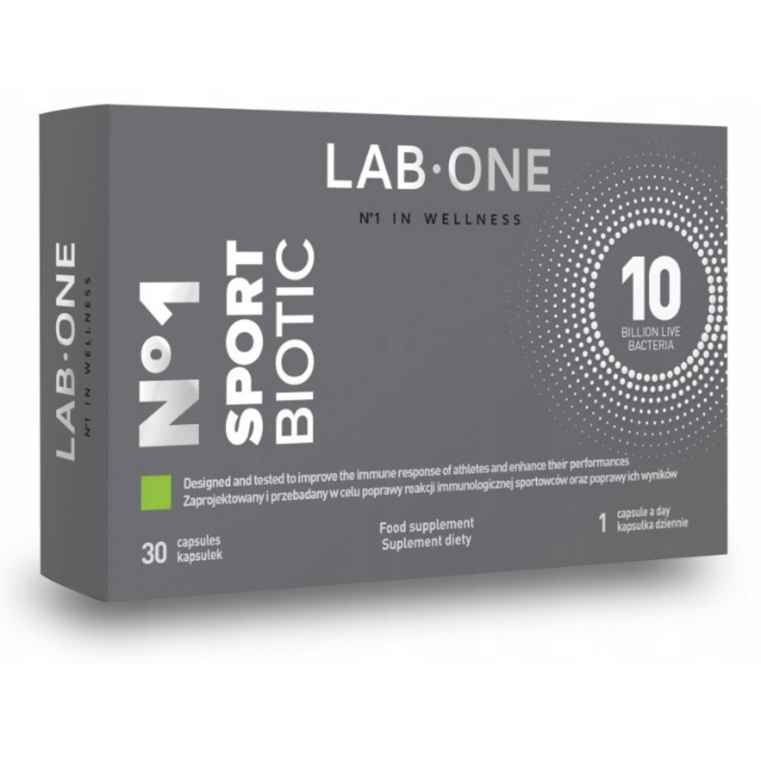 

Lab One Sportbiotic 30k Probiotyk Prebiotyk Jelita