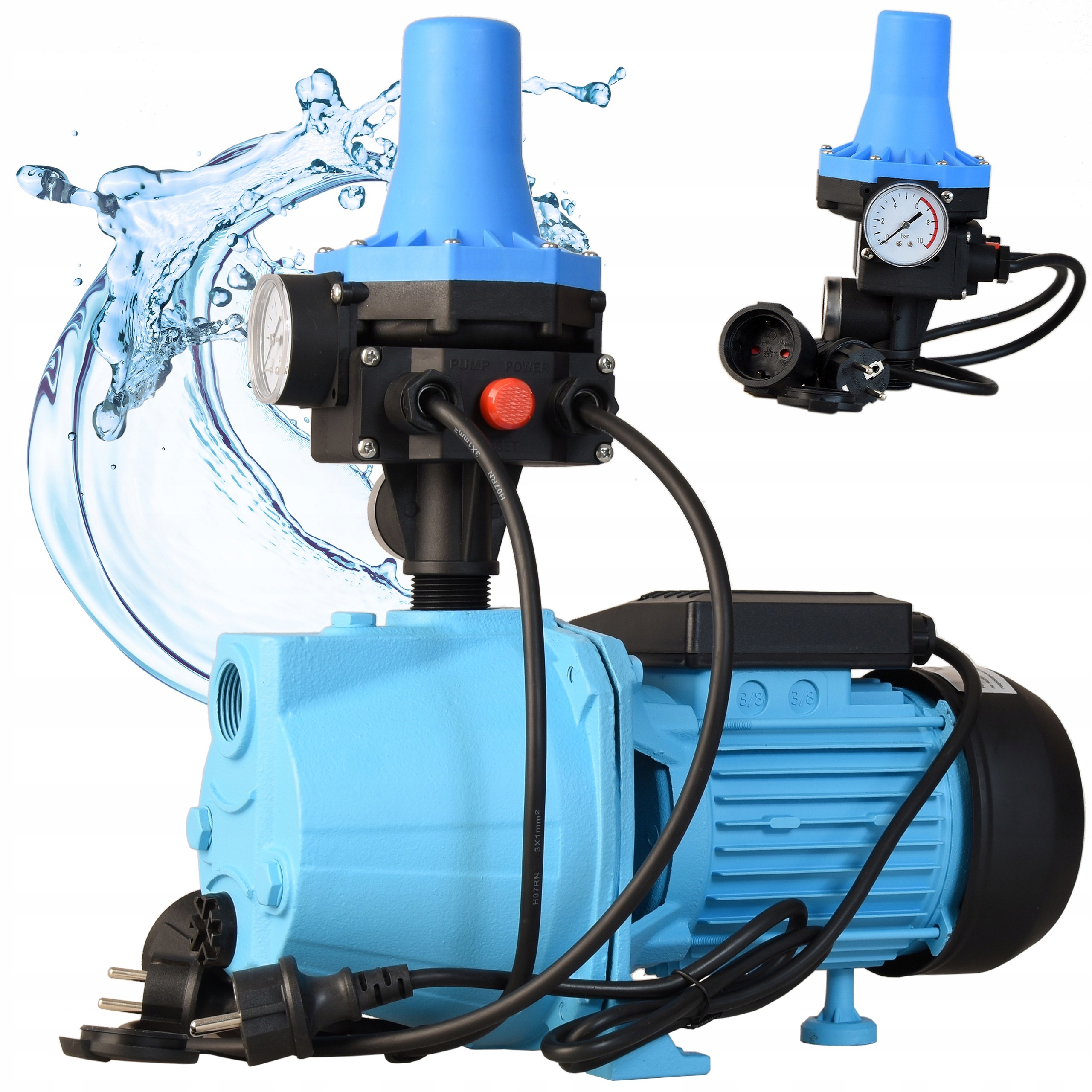 Hydrofor Beznádržový Sada hydroforového Čerpadla Jet 100 Ovládač 1100 W