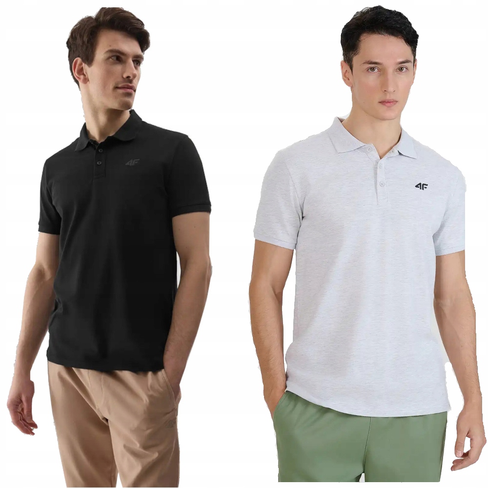 Pánský komplet polo triček 2-balení 4F PTSM366 20S+27M L