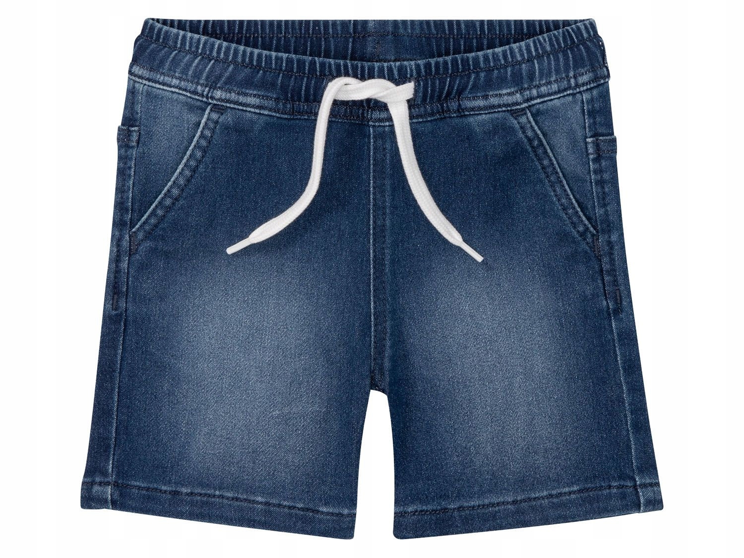 

Szorty chłopięce, krótkie spodenki jeans 86/92