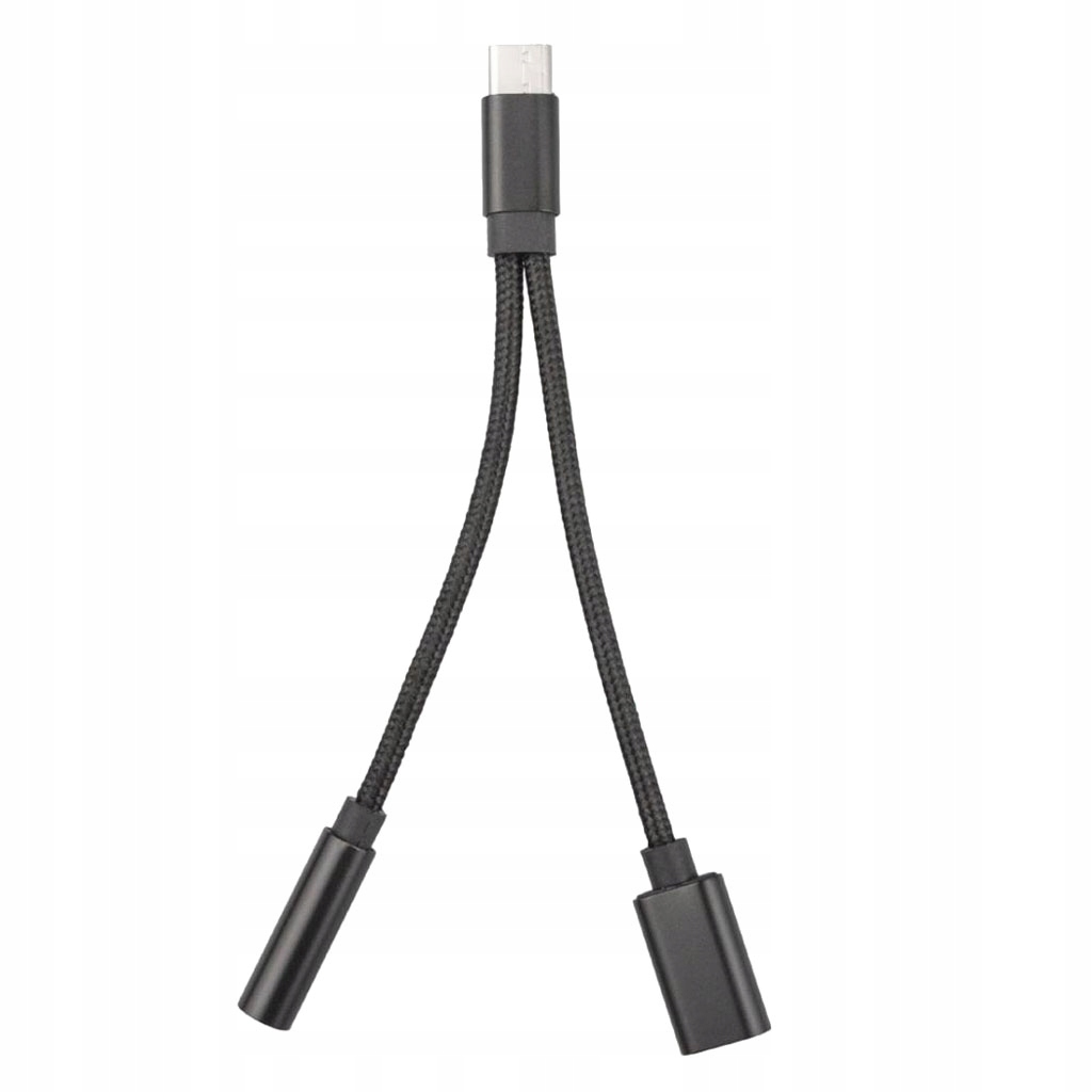 Adapter audio i ładujący 2 w 1 / USB C i 3.5