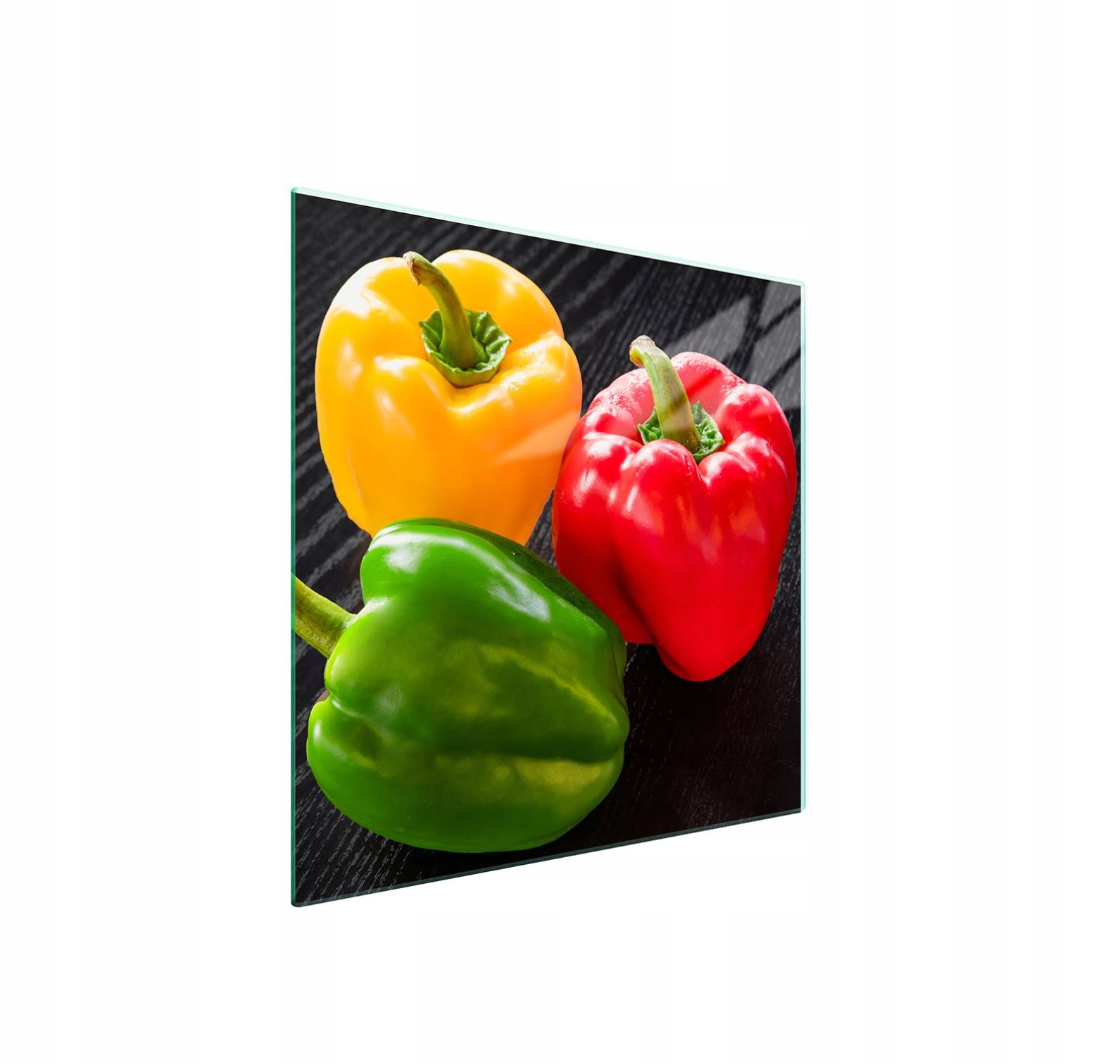 7v1 Skleněná ochranná deska na sporák 50x52 Paprika
