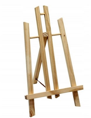 Drewniana Stołowa Mała Sztaluga 30 CM