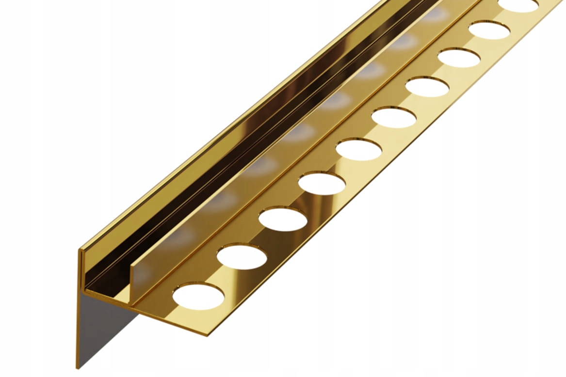 

Listwa Spadkowa Do Szyby Złota Połysk Prawa 120cm