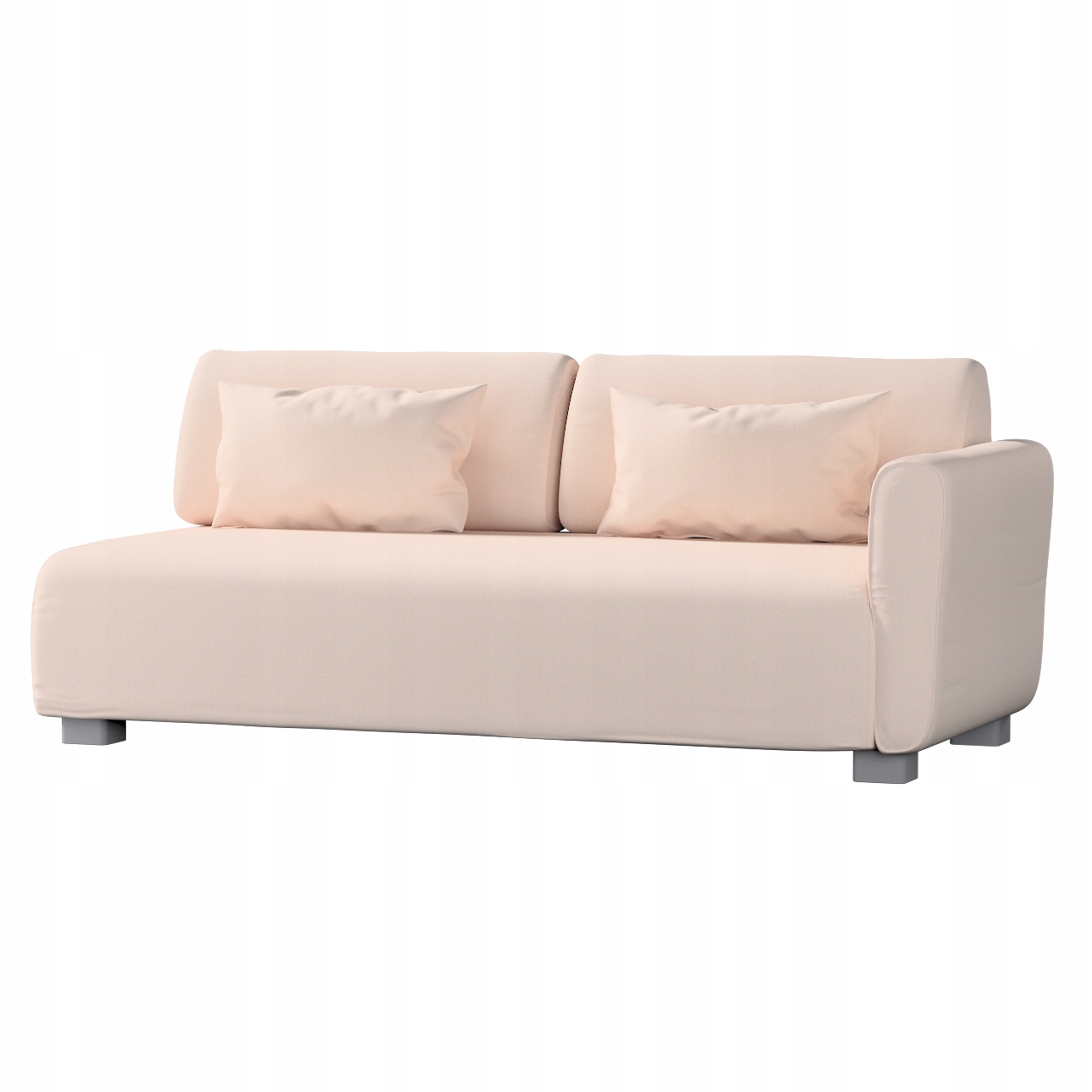 Poťah na 2-miestnu pohovku s jedným podrúčnikom Mysinge Ikea, fialový