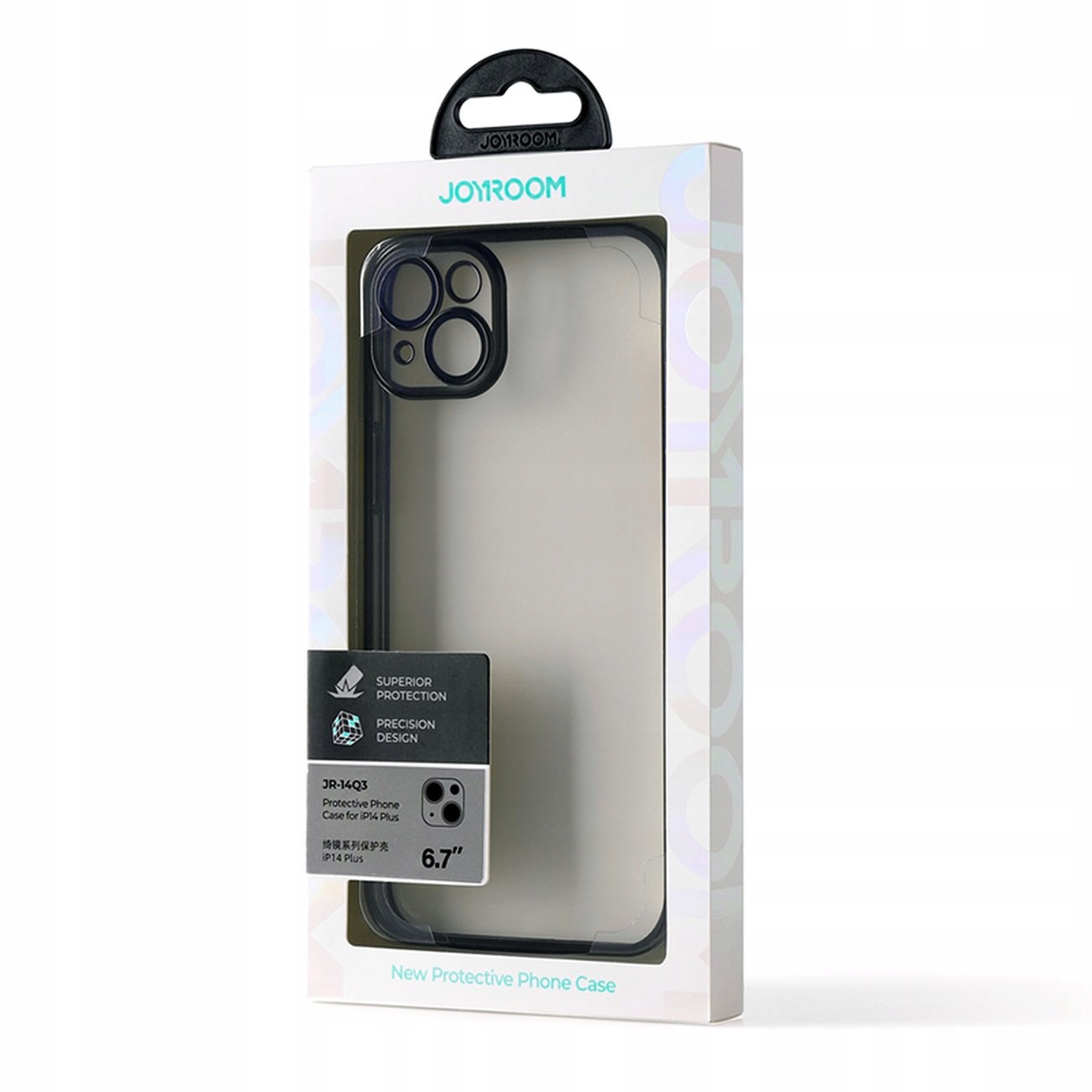 Joyroom 14Q Case etui iPhone 14 Plus obudowa pokrowiec z metaliczną ramką