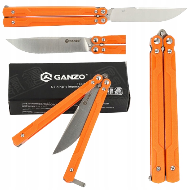 Nóż motylkowy Ganzo Firebird G766-OR