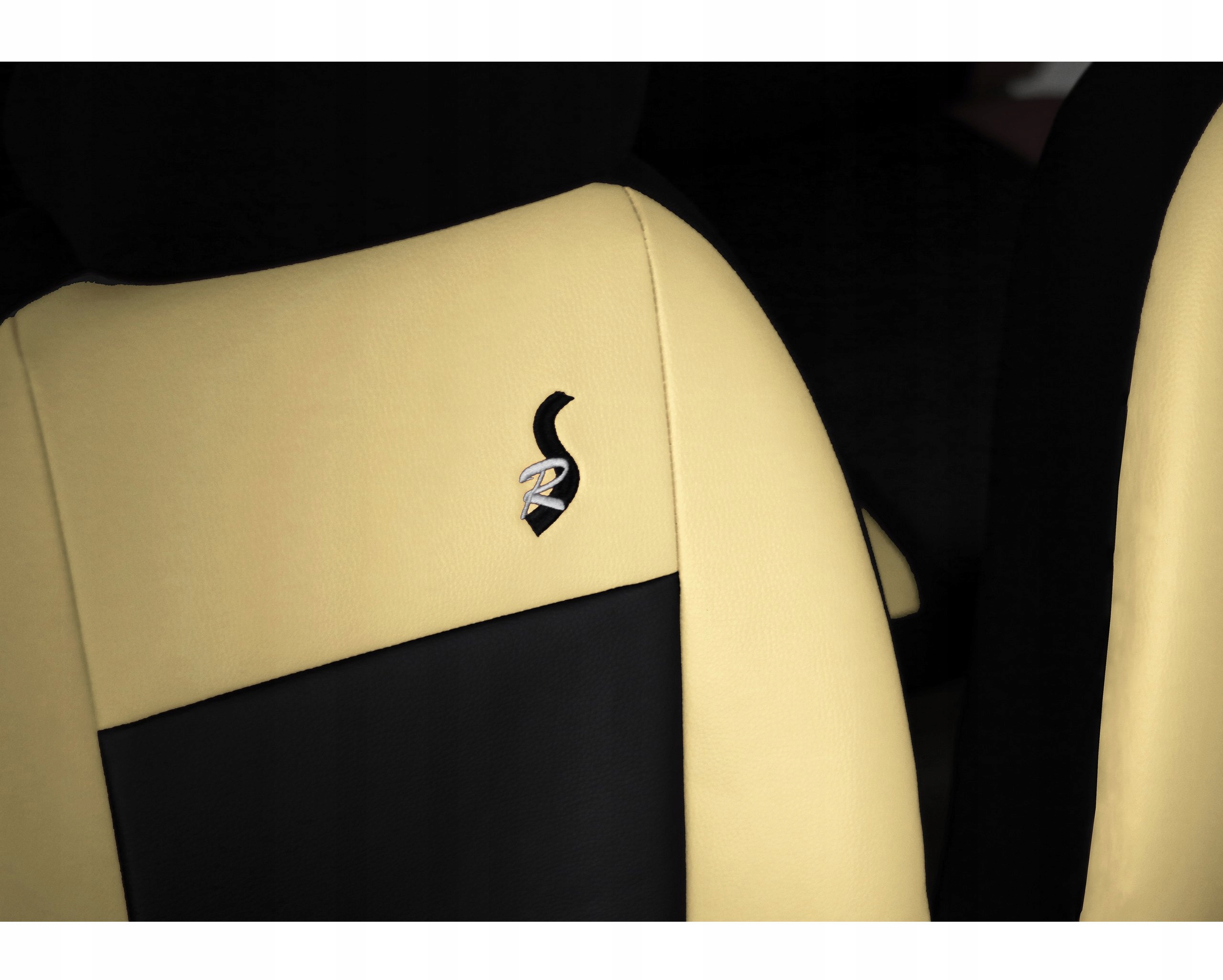 SKÓRZANE POKROWCE MIAROWE NA SIEDZENIA TRABANT Materiał skóra sztuczna