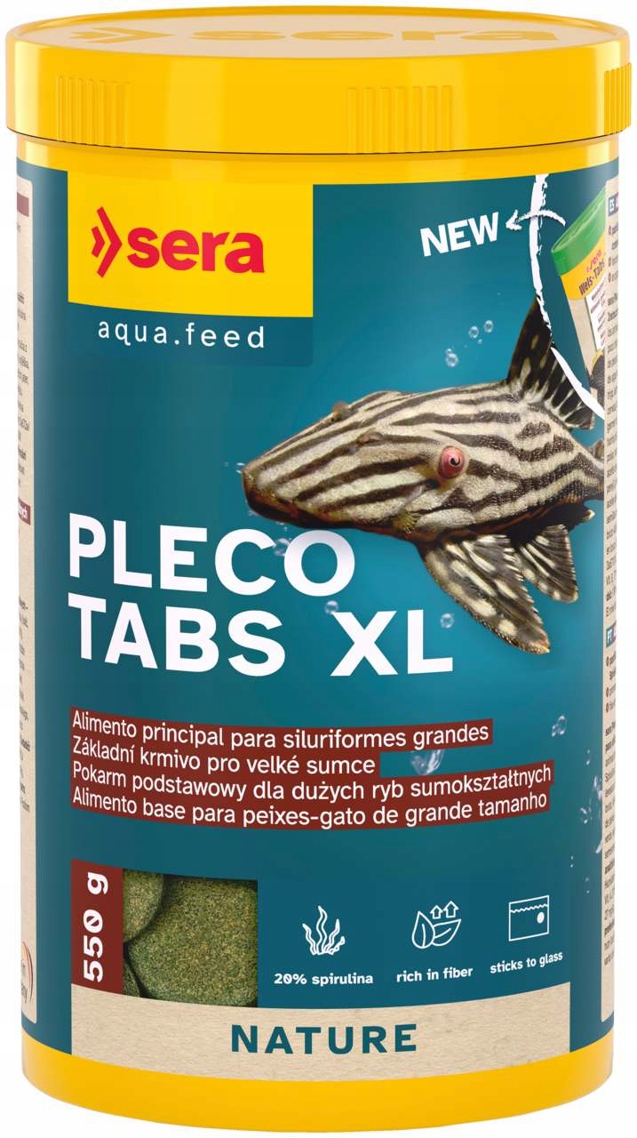 Sera Pleco Tabs XL 1 000ml