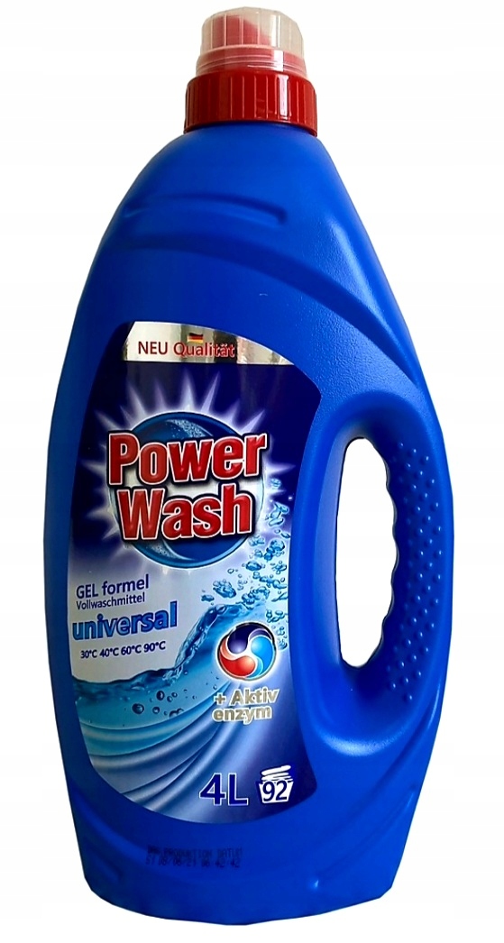

Żel Do Prania Niemiecki Power Wash Uniwersalny *4L