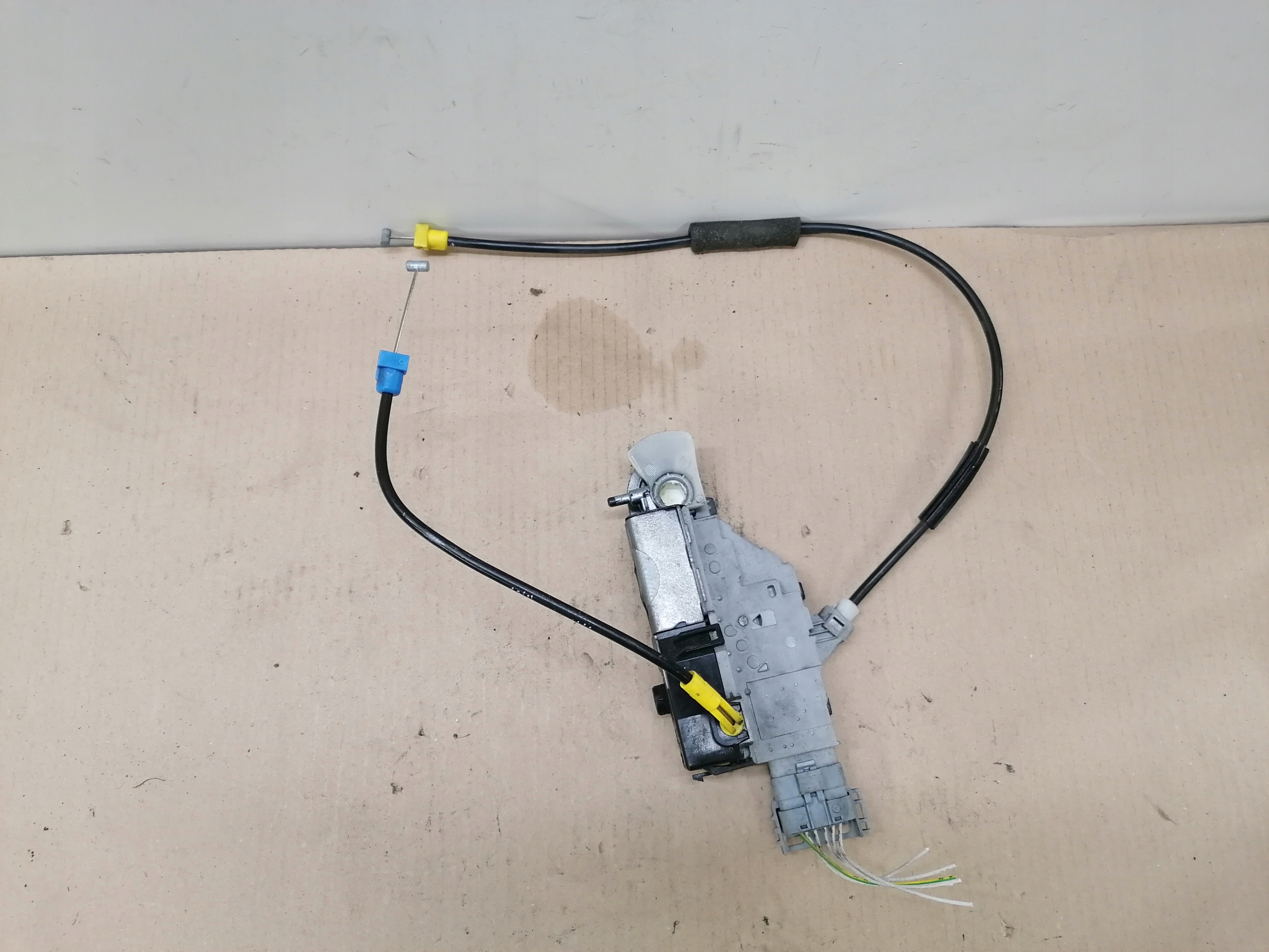 9681335780 - ЗАМОК ПЕРЕДНЕЙ ПРАВОЙ ДВЕРИ FIAT SCUDO II JUMPY EXPERT