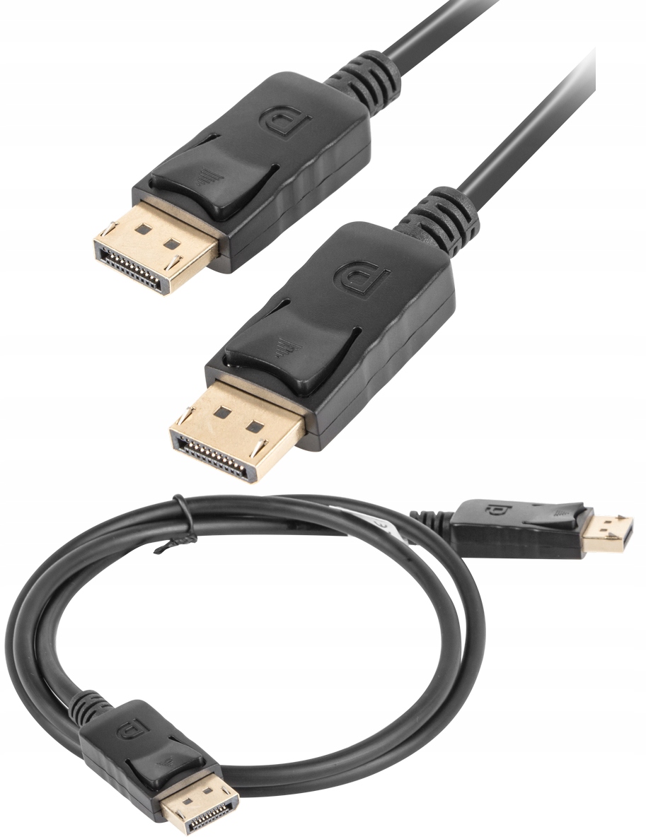 

Kabel Przewód 19PIN Displayport M/M V1.2 4K 0.5M