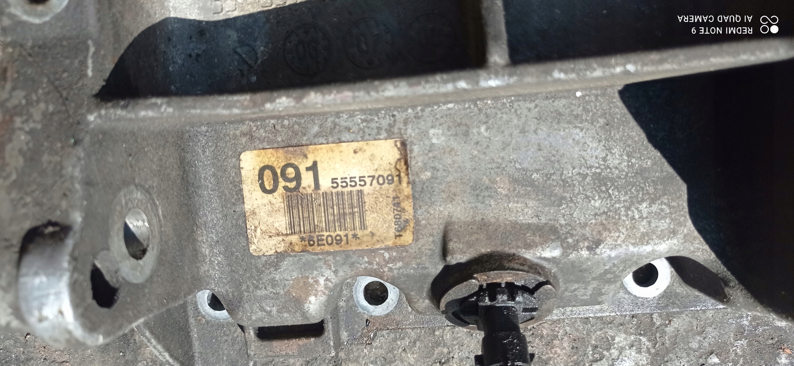 OPEL OE 55557091 Ölwanne 2,2 DIRECT SIGNUM
