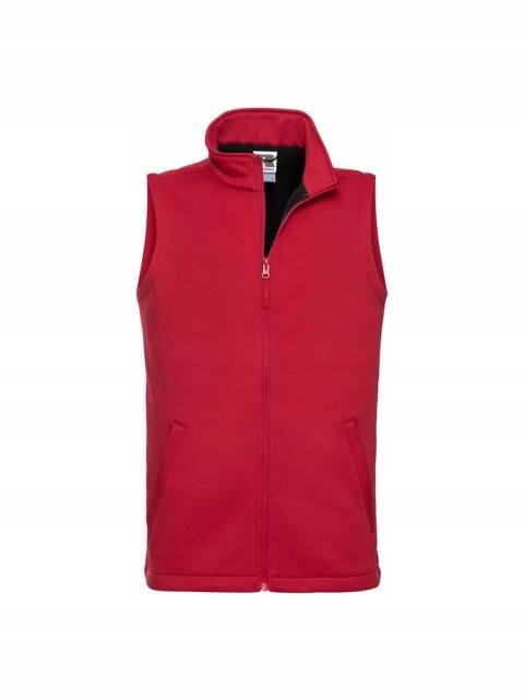 Pánská vesta Smart Softshell Russell Classic Red Xs