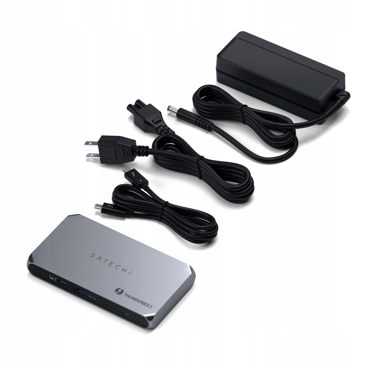 Satechi Thunderbolt 4 Slim Hub Pro Usb-c, DC 20V, Usb 3.2 Gen2, Thunderbolt