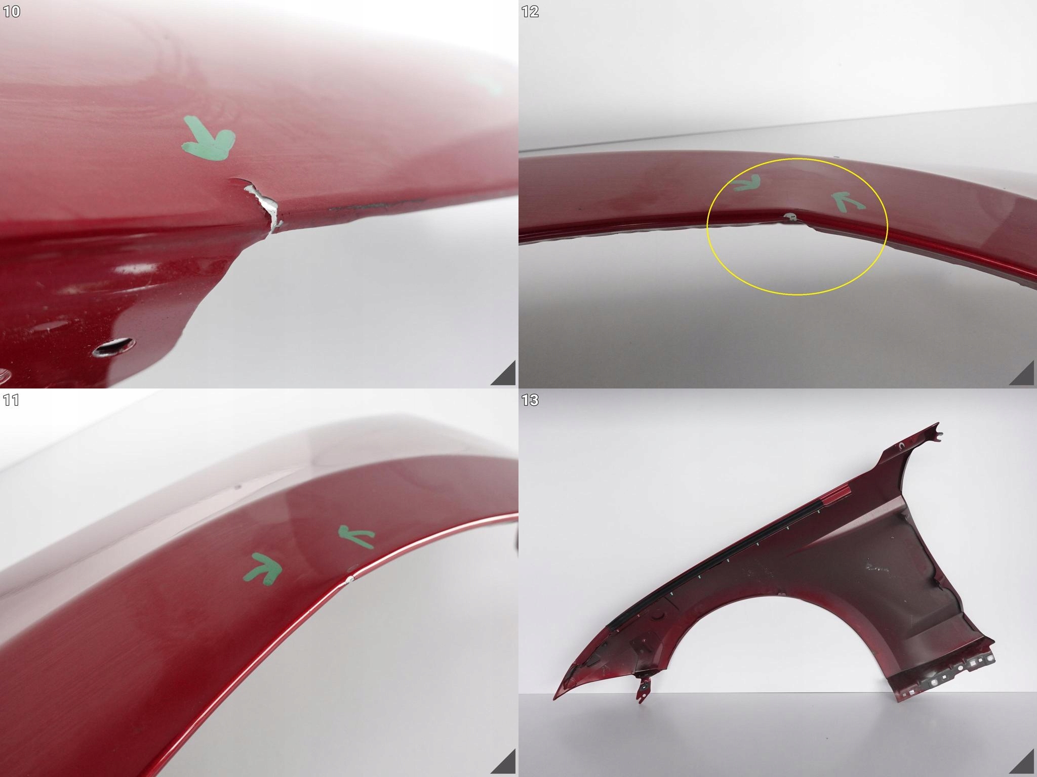 FORD MUSTANG VI 6 LIFT 17- fender right front