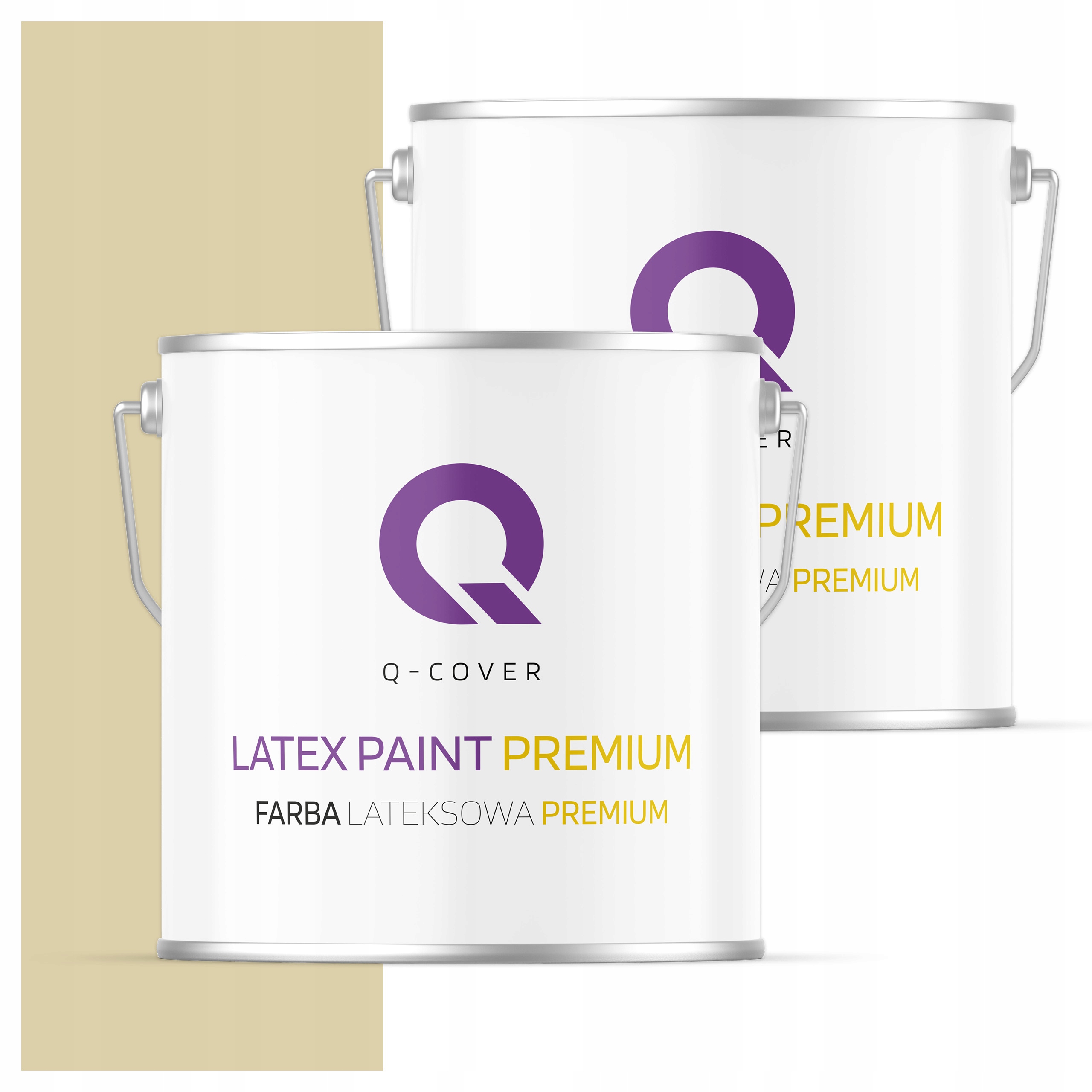 Farba odolná voči škvrnám Umývateľná na steny stropov 5L mat Zhnitá zelená