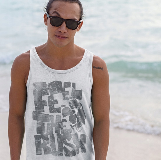 TANK TOP SIŁOWNIA FEEL GYM Marka inna