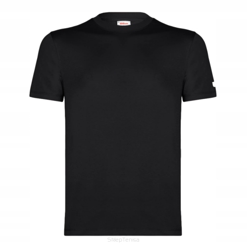 Koszulka tenisowa Wilson Team Graphic Tee czarna XXL