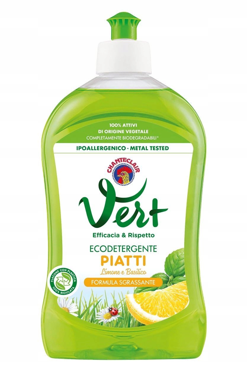 

Płyn do naczyń LimoneBasilico Eko Vert Chanteclair